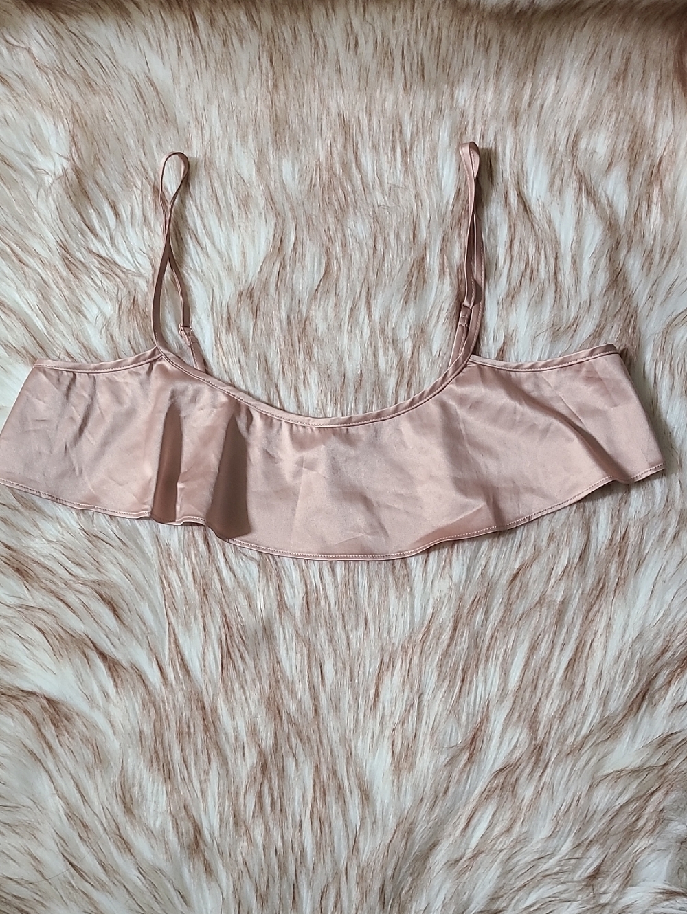 NWOT SKIMS Woven Shine Crop Cami Size XS